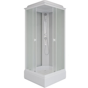 Изображение товара Душевая кабина Niagara Promo P80/26Q/MT 80x80 см с крышей стекло матовое