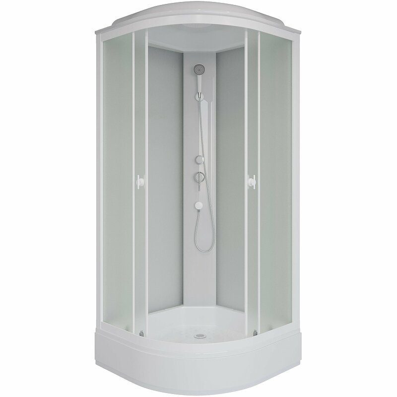 Изображение товара Душевая кабина Niagara Promo P90/26/MT 90х90 см матовое стекло с крышей