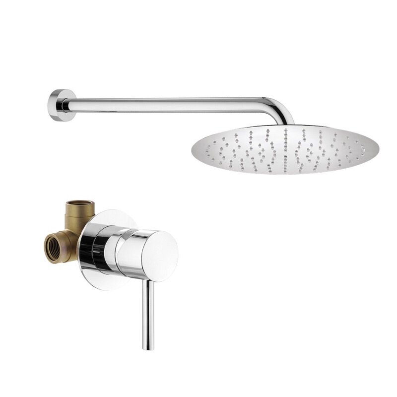 Изображение товара Душевая система Plumberia Selection Ixo KITXO01CRKING, цвет хром глянцевый Изображение товара Душевая система Plumberia Selection Ixo KITXO01CRKING, цвет хром глянцевый