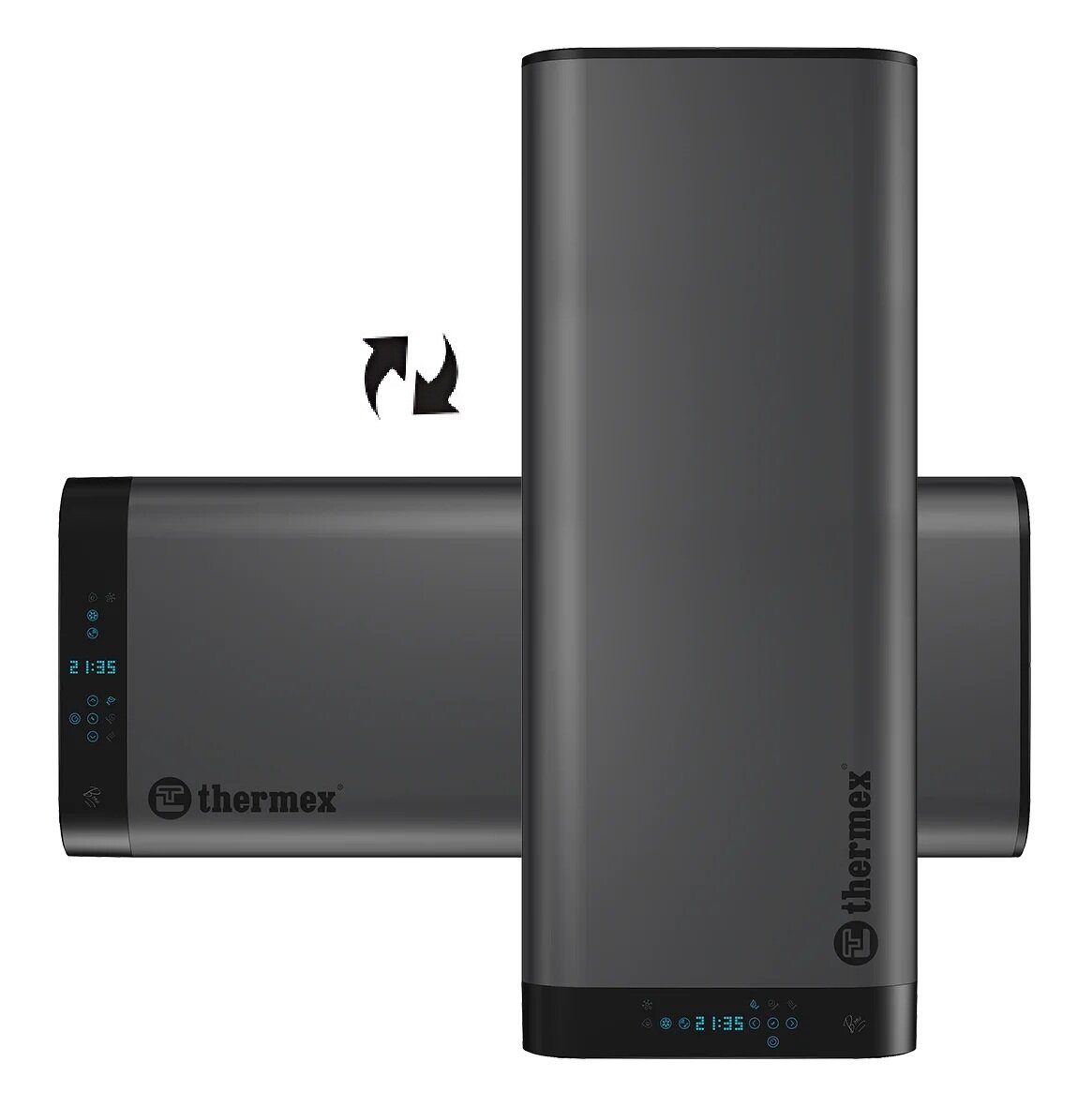 Изображение товара Thermex Bono 100 Wi-Fi - водонагреватель 100 л, 3 кВт, черный Изображение товара Thermex Bono 100 Wi-Fi - водонагреватель 100 л, 3 кВт, черный