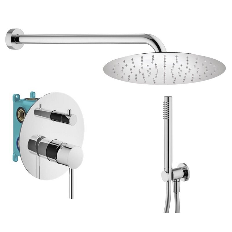 Изображение товара Душевая система Plumberia Selection Ixo KITXO18CR, цвет хром глянцевый