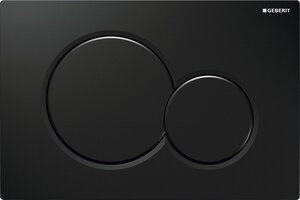 Изображение товара Кнопка смыва Geberit Sigma Type 01 115.770.DW.5 черная, пластик