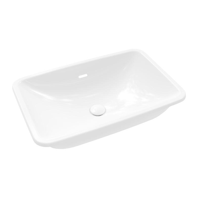 Изображение товара Раковина Villeroy&Boch Loop&Friends 4A580001, 67.5 х 45 см, встраиваемая Изображение товара Раковина Villeroy&Boch Loop&Friends 4A580001, 67.5 х 45 см, встраиваемая