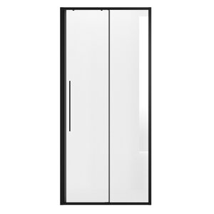 Изображение товара Душевая дверь в нишу Niagara Nova NG-84-10AB, 100 см, стекло прозрачное, профиль черный матовый