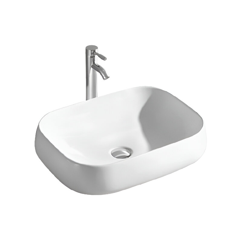 Изображение товара Раковина Aquatek AQ5526-MW 56 см фарфор белый матовый для ванной комнаты