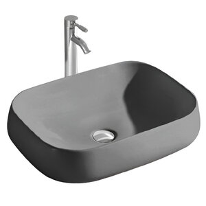 Изображение товара Раковина Aquatek AQ5526-MG, 56 см, фарфор, цвет серый матовый