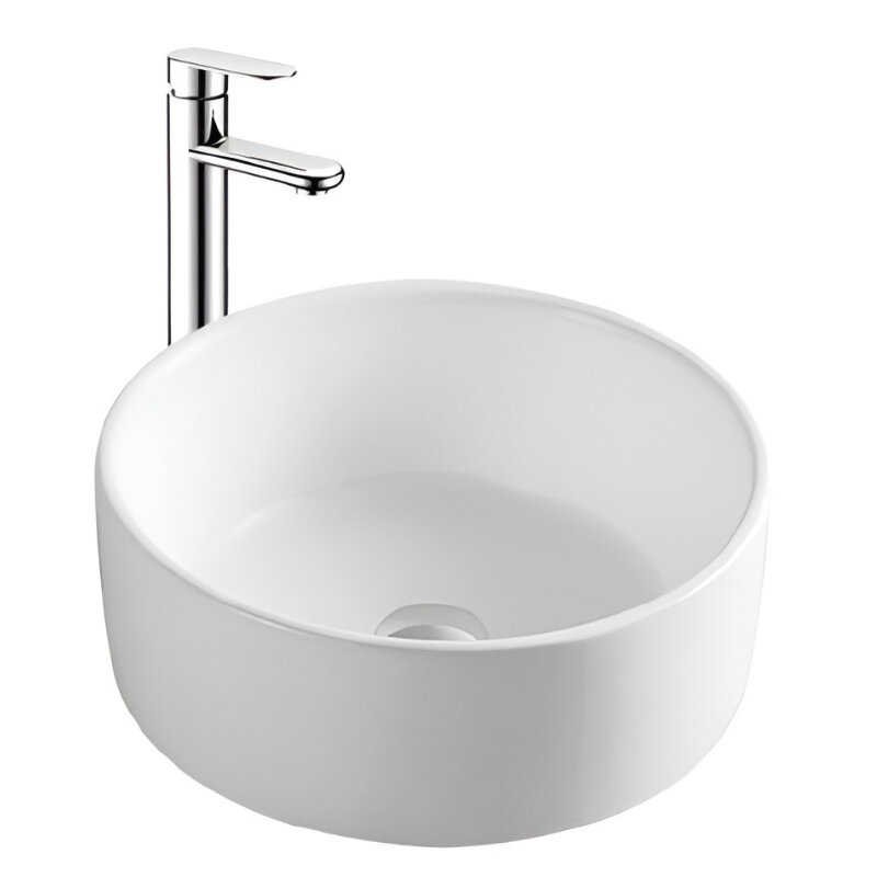 Изображение товара Раковина Aquatek AQ5118-MW, 40 см, фарфор, цвет белый матовый