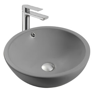 Изображение товара Раковина Aquatek AQ5354-MG, 44 см, фарфор, цвет серый матовый