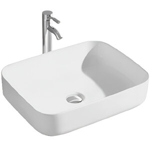 Изображение товара Раковина Aquatek Вега AQ5515-MW, 50 см, фарфор, белый матовый