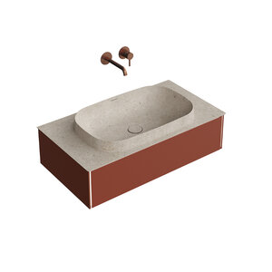 Изображение товара Тумба под раковину Kerama Marazzi Magica MA.90.1VR.M 90 см с подсветкой