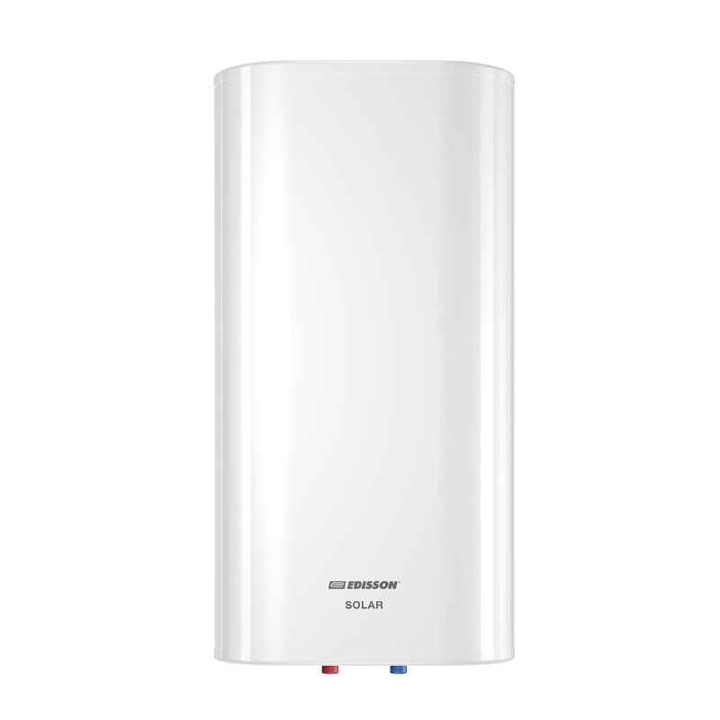Изображение товара Электрический накопительный водонагреватель Edisson Solar 50 V 50 л с механическим управлением Изображение товара Электрический накопительный водонагреватель Edisson Solar 50 V 50 л с механическим управлением