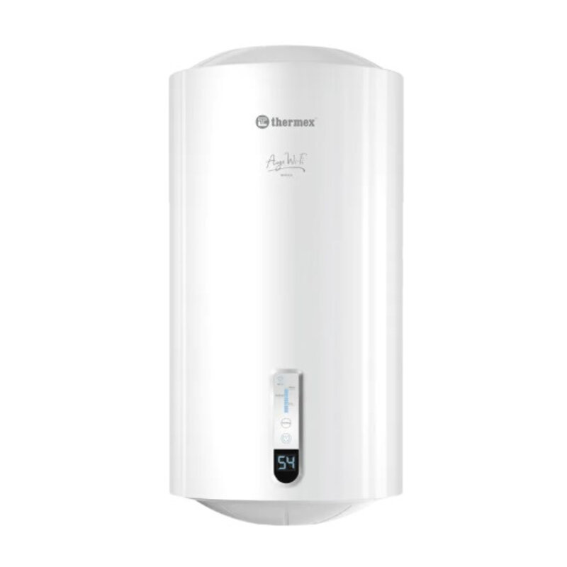 Изображение товара Водонагреватель электрический накопительный Thermex Auga Wi-Fi, 100 л, однофазный, 1.5 кВт, цвет белый, ЭдЭБ04922 (111394) Изображение товара Водонагреватель электрический накопительный Thermex Auga Wi-Fi, 100 л, однофазный, 1.5 кВт, цвет белый, ЭдЭБ04922 (111394)