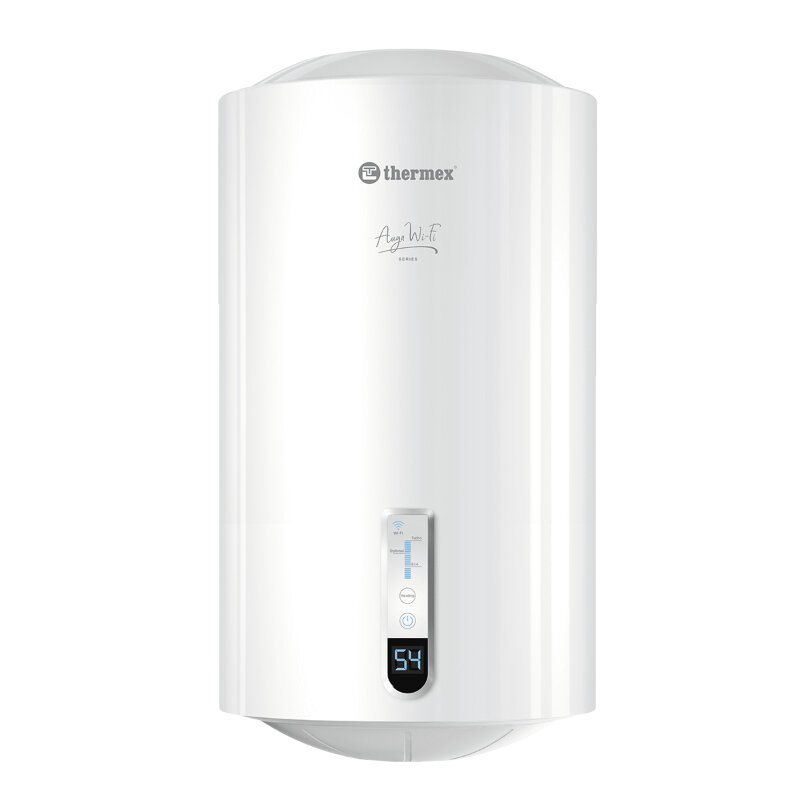 Изображение товара Водонагреватель электрический накопительный Thermex Auga Wi-Fi, 50 л, однофазный, 1.5 кВт, цвет белый, ЭдЭБ04920 (111392)
