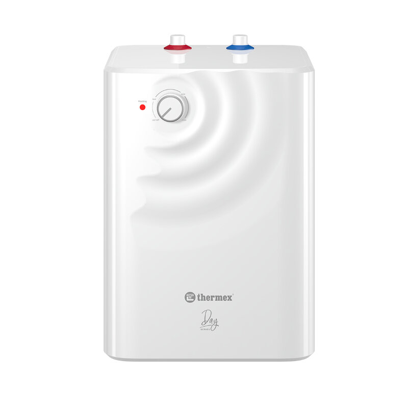 Изображение товара Электрический накопительный водонагреватель Thermex Day 15 U ЭдЭБ03510, 15 л, однофазный, 1.5 кВт, цвет белый (111213)
