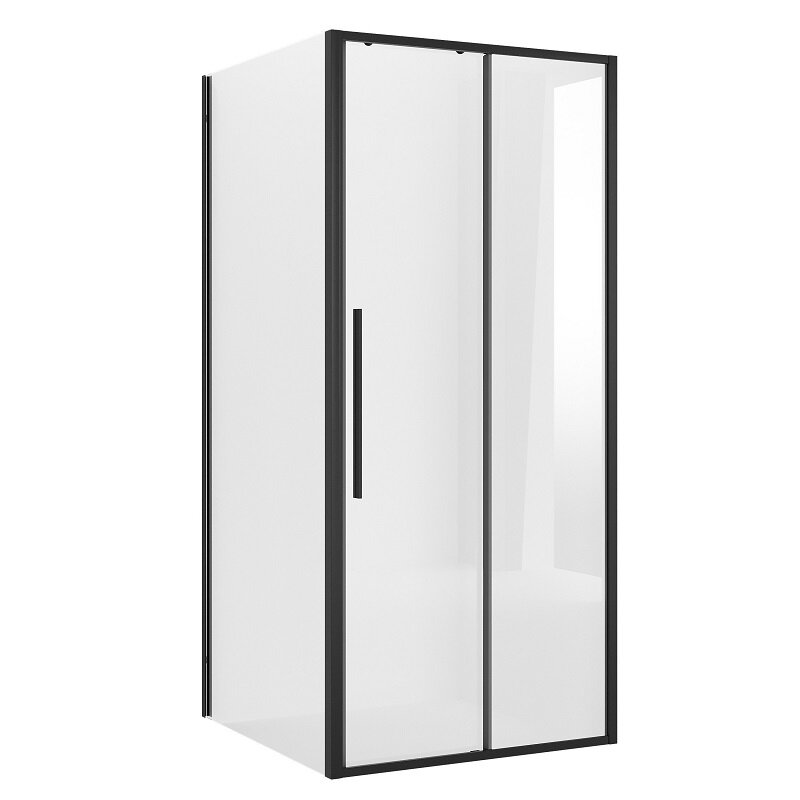 Изображение товара Душевой уголок Niagara Nova NG-84-13AB-A80B-34 130x80 см черный матовый