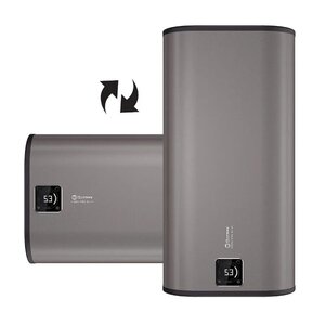 Изображение товара Электрический накопительный водонагреватель Thermex Fora 80 PRO Wi-Fi, 80 литров, однофазный, реверсивный, 2 кВт, цвет серый, ЭдЭБ04158 (151251)