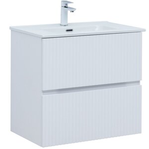 Изображение товара Тумба под раковину Aquanet Джейн 70 см (Flat), 335423, белый матовый