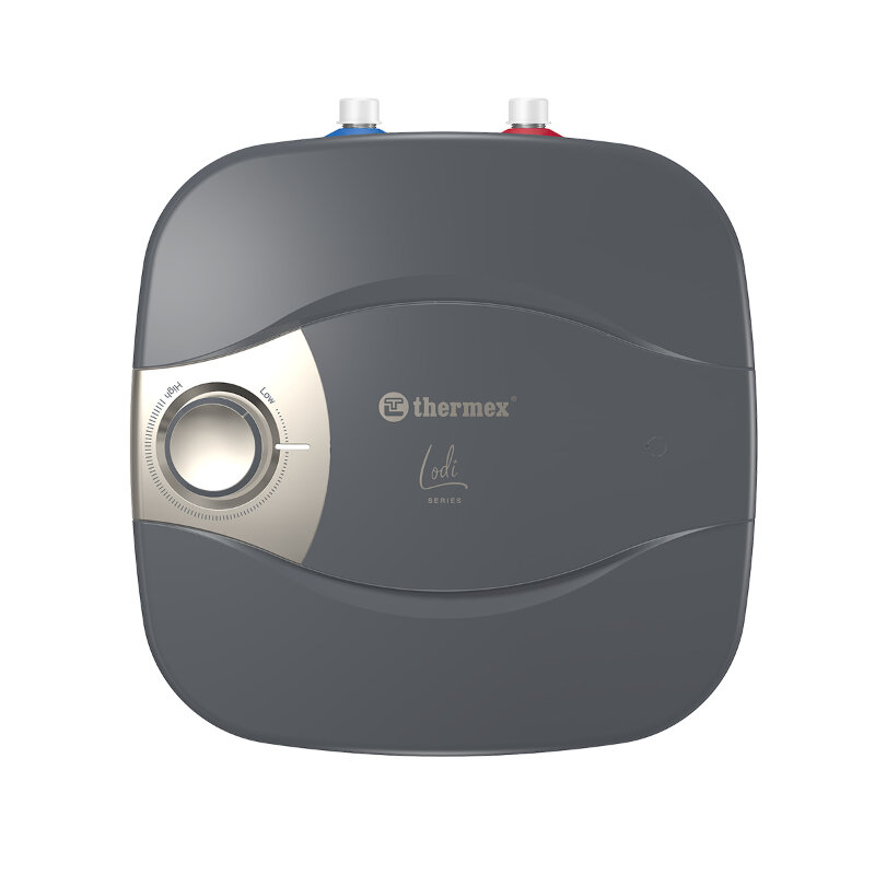 Изображение товара Водонагреватель электрический накопительный Thermex Lodi 10 U, 10 л, однофазный, 1.5 кВт, цвет серый, ЭдЭБ04449 (111287) Изображение товара Водонагреватель электрический накопительный Thermex Lodi 10 U, 10 л, однофазный, 1.5 кВт, цвет серый, ЭдЭБ04449 (111287)