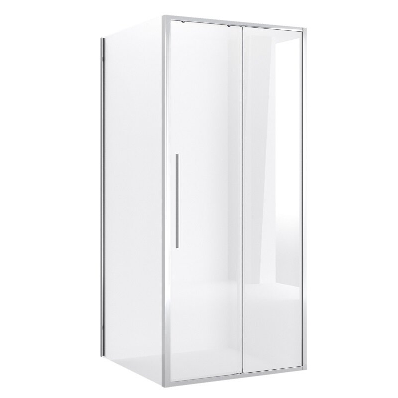 Изображение товара Душевой уголок Niagara Nova NG-64-10A-A80-34 100x80 см прозрачное стекло хром профиль