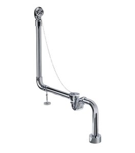 Изображение товара Слив-перелив для ванной Victoria&Albert Kit 31, с пробкой на цепочке, хром