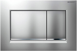 Изображение товара Клавиша Geberit Sigma Type 30 115.883.KN.1, пластик, хром матовый/хром глянец