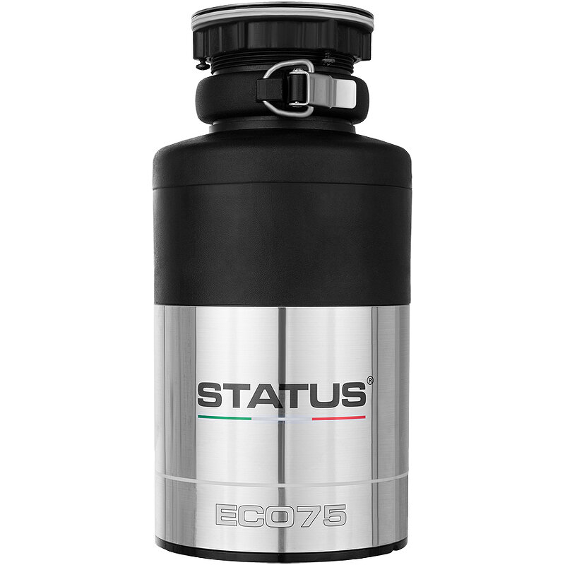 Изображение товара Измельчитель пищевых отходов Status Eco 75, 09810901, 390 Вт Изображение товара Измельчитель пищевых отходов Status Eco 75, 09810901, 390 Вт
