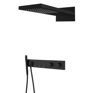 Изображение товара Душевая система Boheme Zodiac 133-B, термостатическая, цвет черный