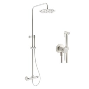 Изображение товара Комплект смесителей Plumberia Selection Ixo KITZXO6302BO, цвет белый матовый