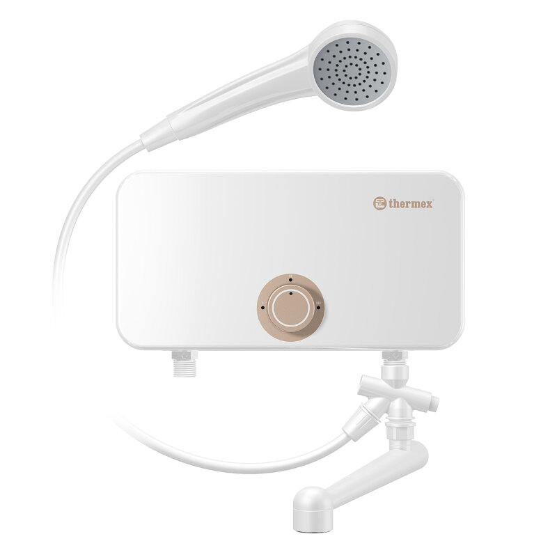 Изображение товара Водонагреватель электрический проточный Thermex Oscar 6500, с изливом и лейкой, над мойкой, цвет белый, ЭдЭБ03450 (211213)