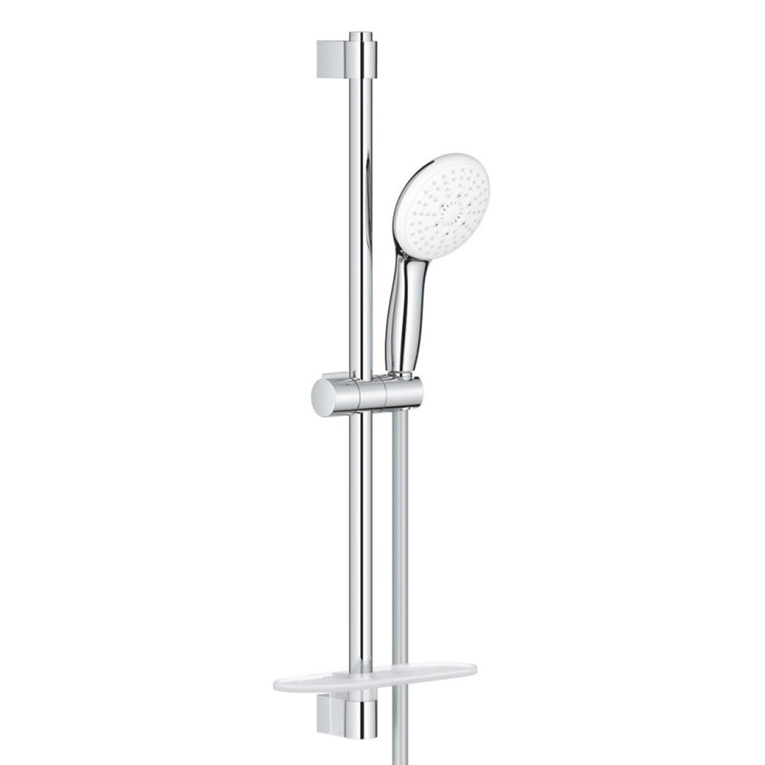 Изображение товара Душевой гарнитур Grohe Tempesta 3 режима с полочкой и хромом