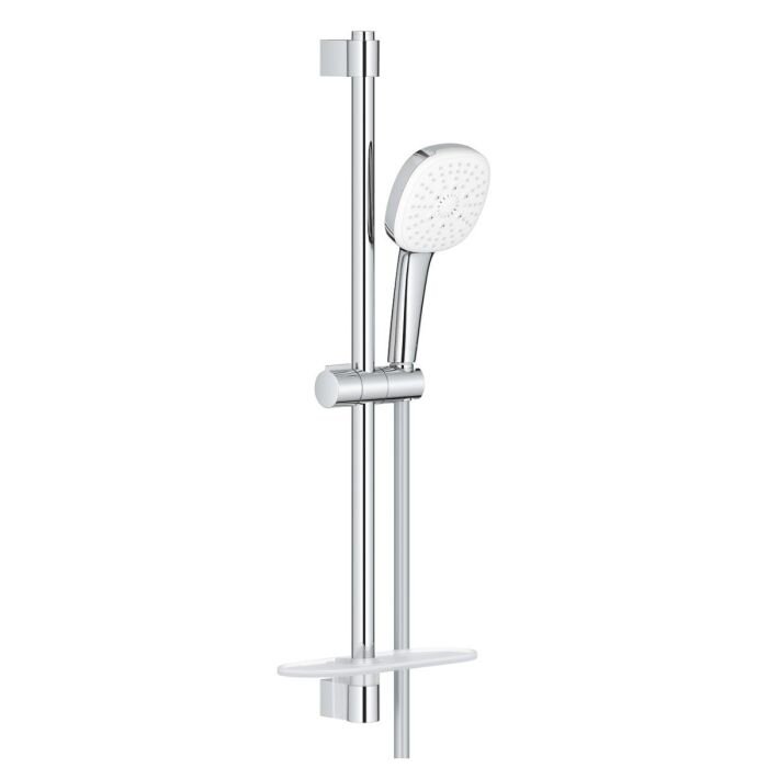 Изображение товара Душевой гарнитур Grohe Tempesta Cube 110 с полочкой и 3 режимами Изображение товара Душевой гарнитур Grohe Tempesta Cube 110 с полочкой и 3 режимами