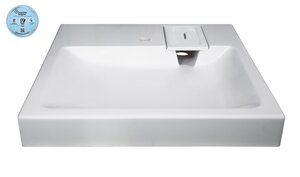 Изображение товара Раковина для стиральной машины Marmo Bagno Дельта MB-DL60-60 60 см белая подвесная