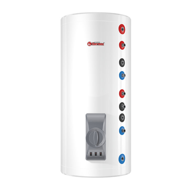 Изображение товара Комбинированный накопительный водонагреватель Thermex irp 200 V Combi Pro Inox, 200 л, 6 кВт, однофазный/трехфазный, цвет белый, ЭдЭБ01583 (151160)
