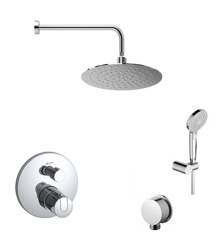 Изображение товара Душевая система Ideal Standard Ceratherm 6 в 1 BD006XC с термостатом, хром