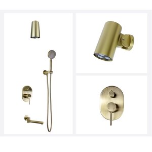 Изображение товара Душевая система Bronze De Luxe Scandi 14582-501BR, цвет бронза