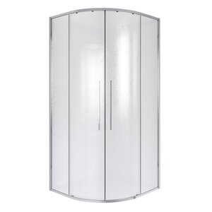 Изображение товара Душевой уголок Niagara Nova NG-3625-34, 80 х 80 см, стекло шиншилла, профиль хром