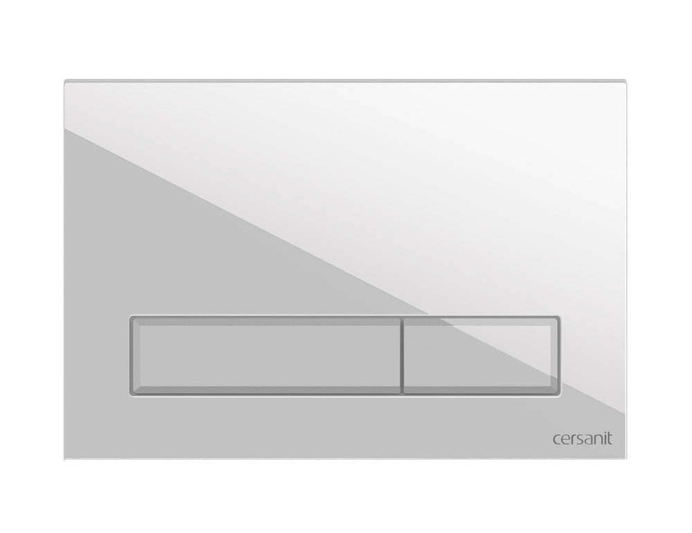 Изображение товара Клавиша смыва Cersanit Blick A64113 механическая белая для унитаза