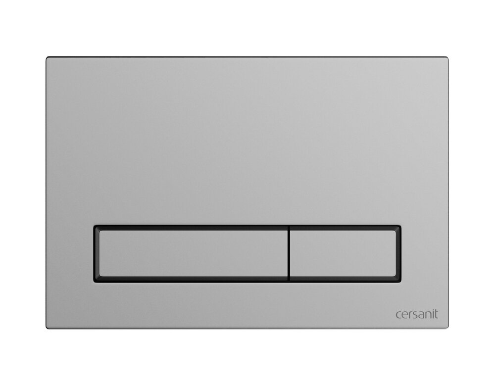 Изображение товара Клавиша смыва Cersanit Blick A64078 механическая хром матовый Польша