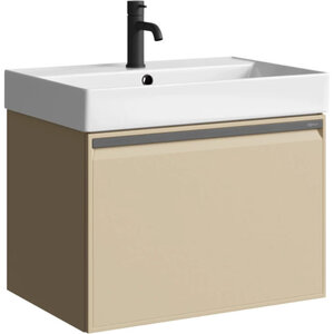 Изображение товара Подвесная тумба под раковину Aqwella Pure PUR0165KS 65 см светлый капучино