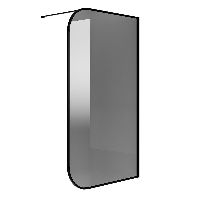 Изображение товара Душевая стенка Niagara Nova NG-689-12TBLACK 120x200 см без дверей