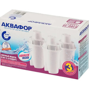 Изображение товара Картридж для фильтра Аквафор B15 517333, 3 шт универсальный для кувшинов