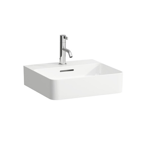 Изображение товара Раковина Laufen Val 8152810001041, 45 х 42 см, белая, 8.1528.1.000.104.1 Изображение товара Раковина Laufen Val 8152810001041, 45 х 42 см, белая, 8.1528.1.000.104.1