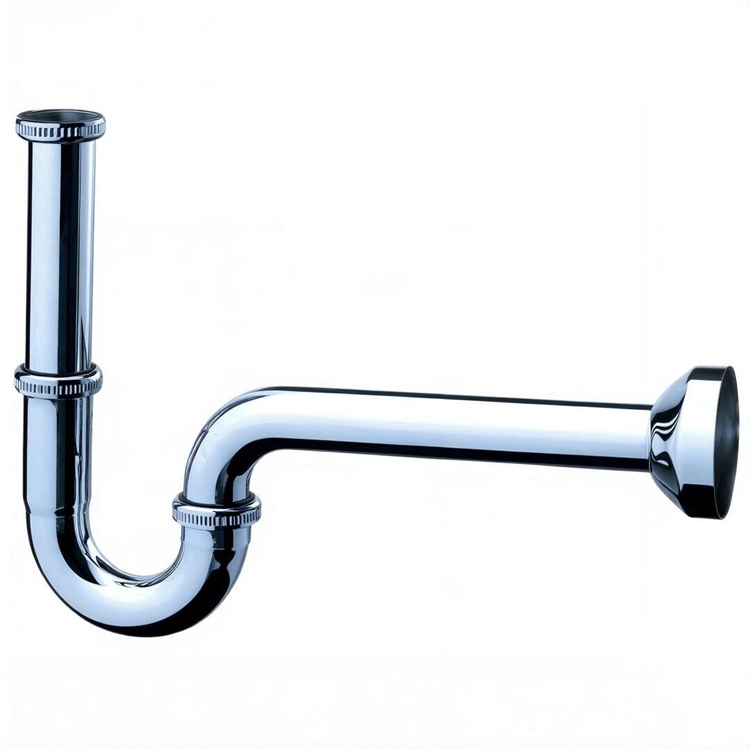 Изображение товара Сифон для раковины Hansgrohe Flowstar 53010000 хром - латунь, 8 см Изображение товара Сифон для раковины Hansgrohe Flowstar 53010000 хром - латунь, 8 см