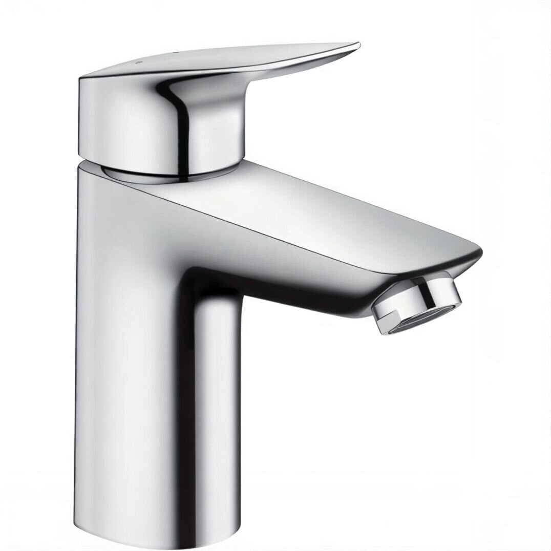 Изображение товара Смеситель для раковины Hansgrohe Logis 71107000 с донным клапаном Push-Open, хром