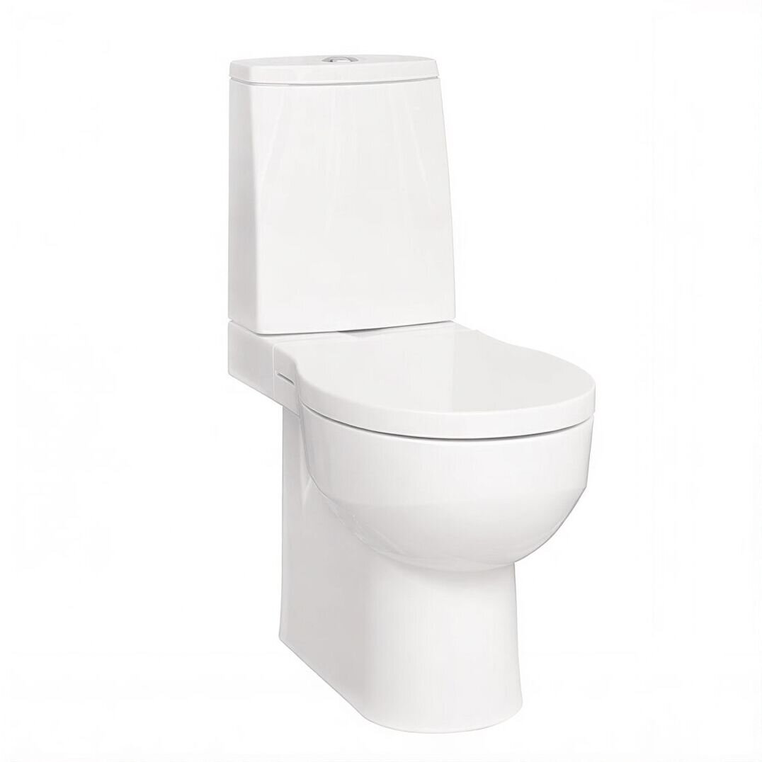 Изображение товара Унитаз Santek Allegro 1WH301955 Керамика фаянс, опускание SoftClose, 660х420х350 мм Изображение товара Унитаз Santek Allegro 1WH301955 Керамика фаянс, опускание SoftClose, 660х420х350 мм