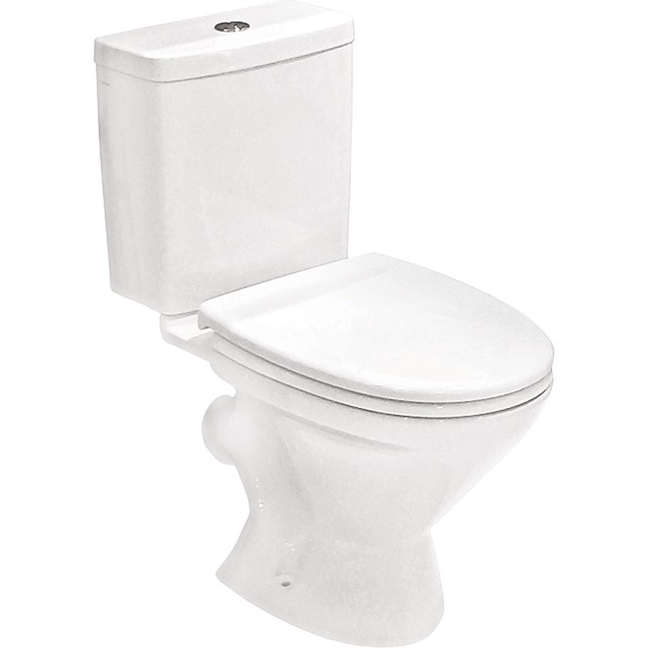 Изображение товара Напольный унитаз Santek Лига 1WH302197 безободковый двухрежимный белый