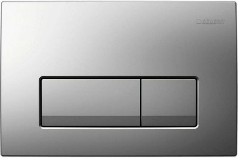 Изображение товара Смывная клавиша Geberit Delta Type 51 115.105.46.1, хром матовый для скрытого монтажа