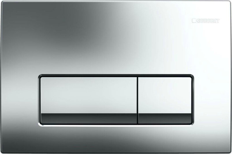Изображение товара Кнопка смыва Geberit Delta Type 51 115.105.21.1 хром глянцевый для скрытого монтажа