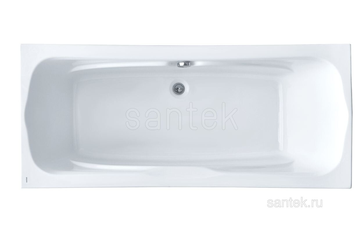 Изображение товара Ванна акриловая Santek Корсика 1.WH11.1.981, 180 х 80 см, без монтажного комплекта и гидромассажа, белая Изображение товара Ванна акриловая Santek Корсика 1.WH11.1.981, 180 х 80 см, без монтажного комплекта и гидромассажа, белая