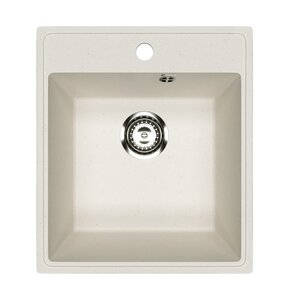 Изображение товара Кухонная мойка Practik PR-M-425-001 из искусственного камня, белая